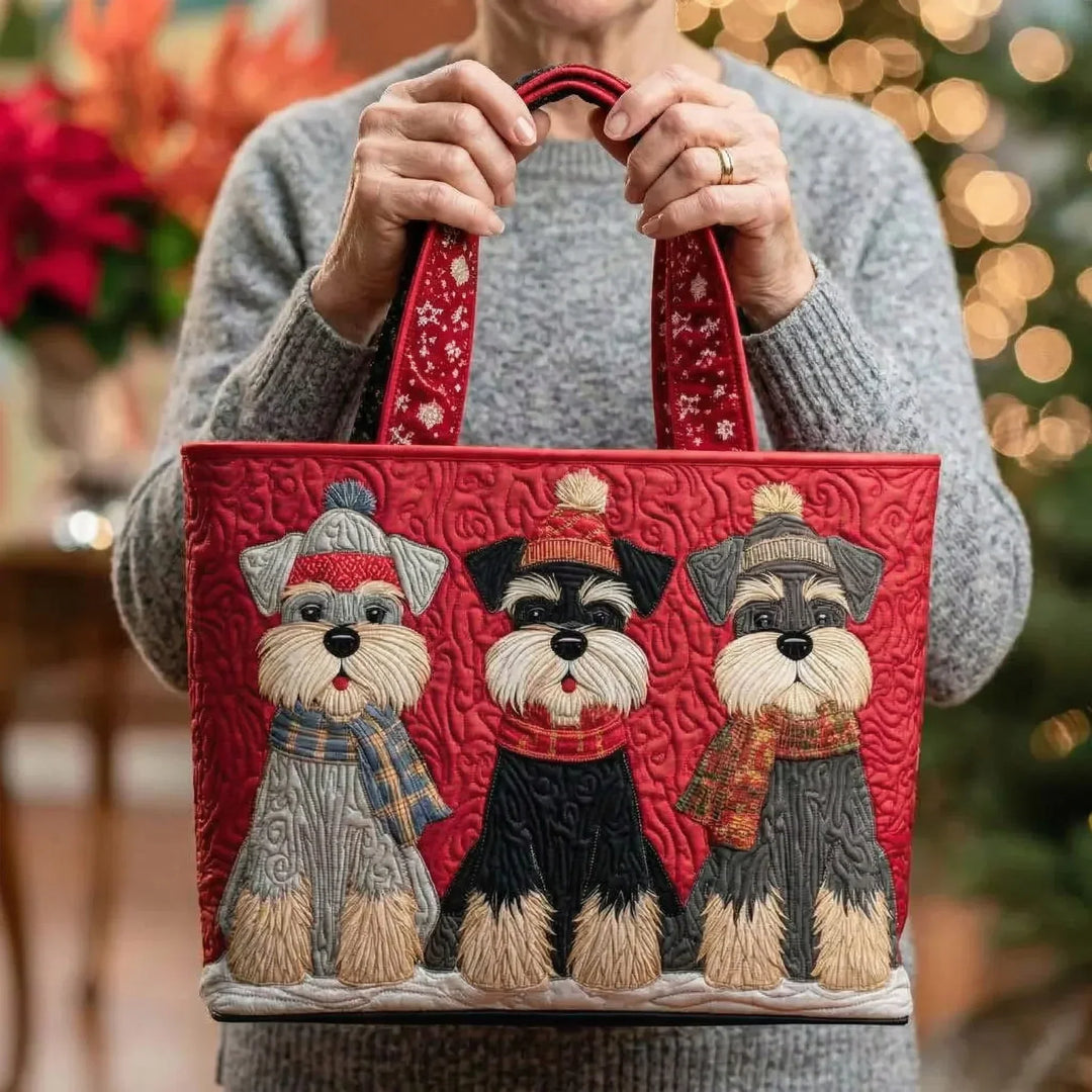 Motiv-Tasche - Schnauzer-Trio