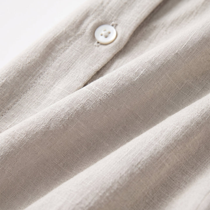 Greta | Elegantes Kleid mit 3/4-Ärmeln und Taillenband
