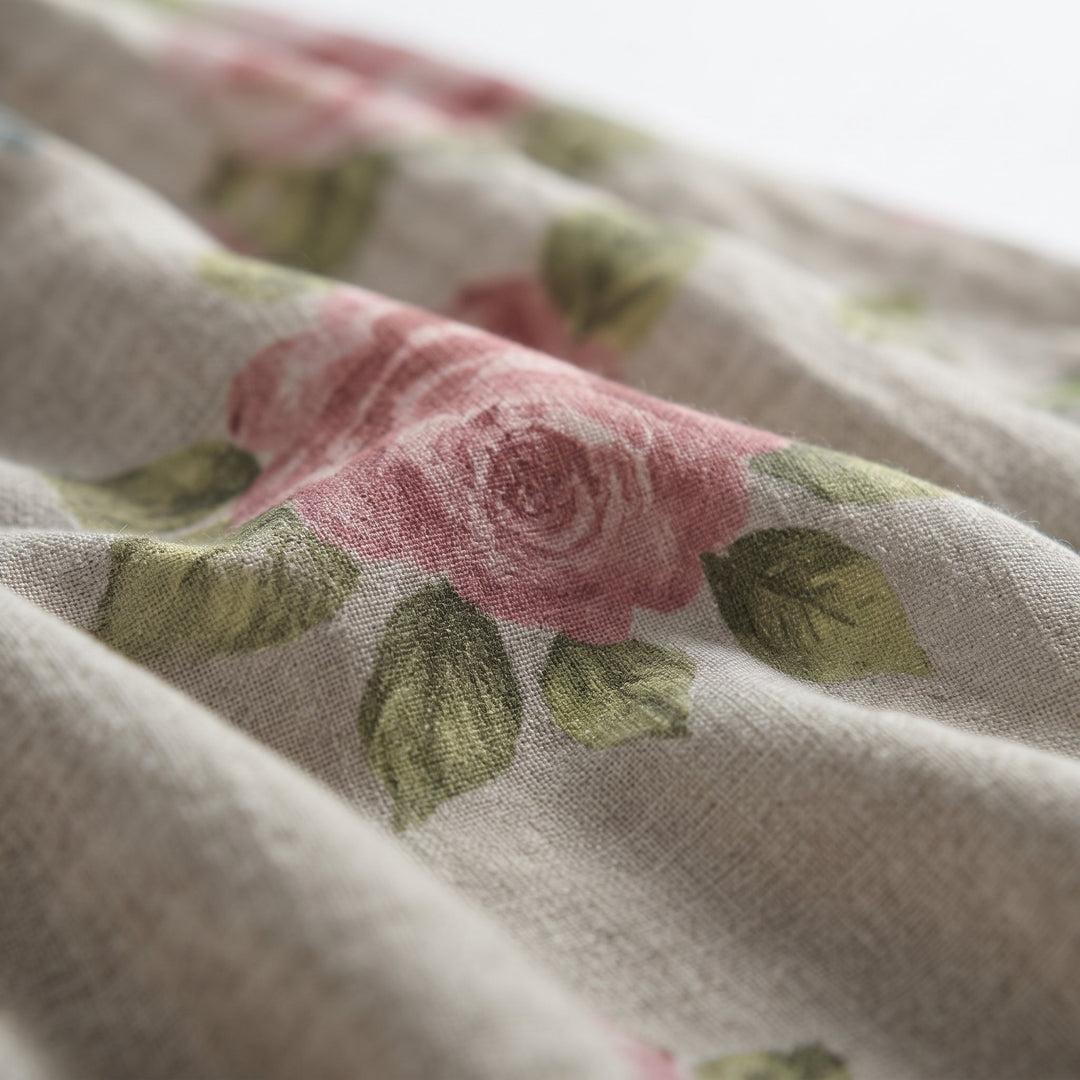 Klara | Vintage-Kleid mit Schnürung und Blumenmuster