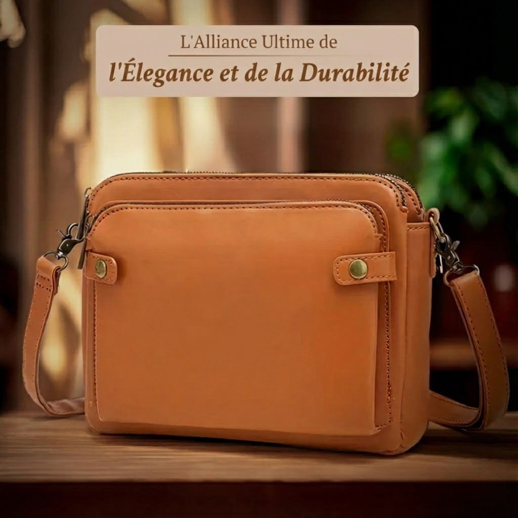 Emma-Lotte | Klassische Ledertasche