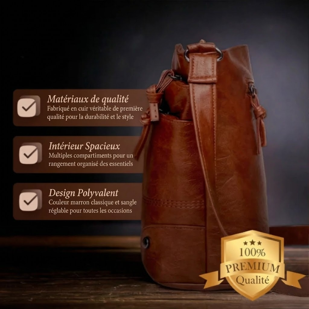 Anna-Martha | Leder-Schultertasche