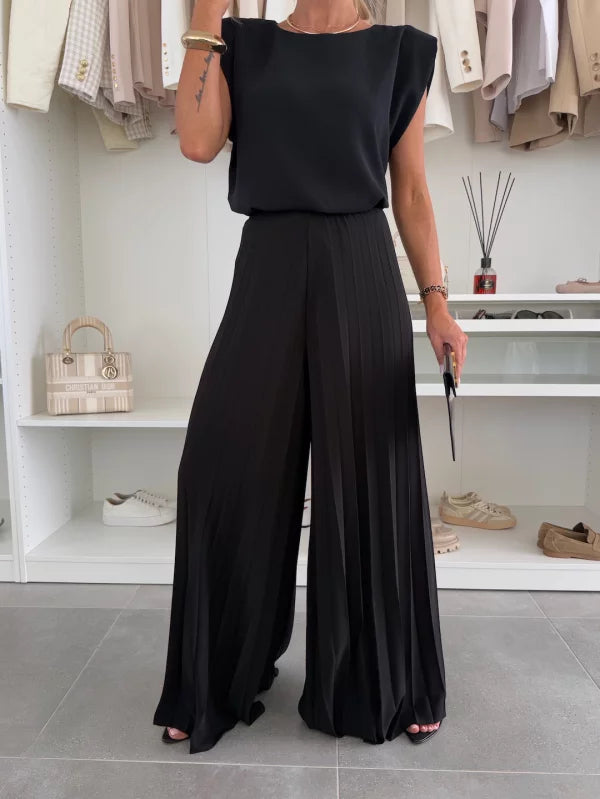Luisa-Magdalena | Elegantes Plissee-Ensemble