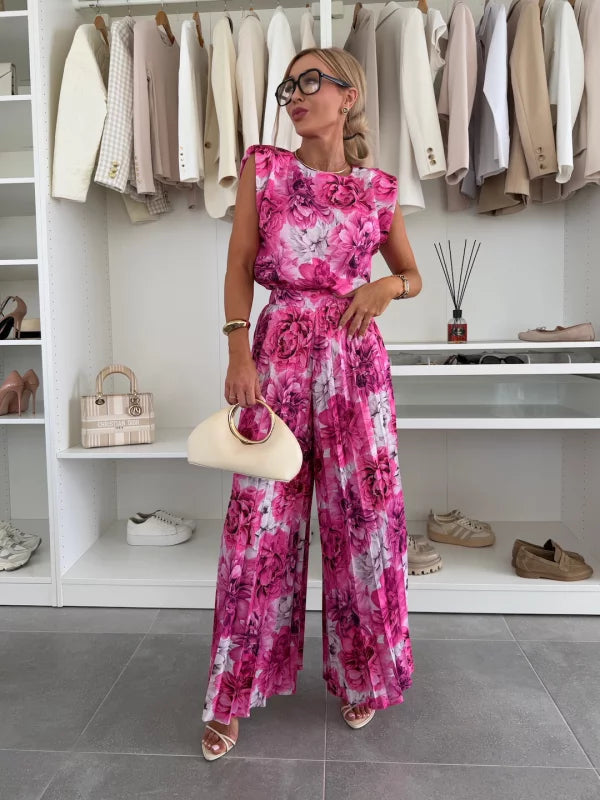 Magdalena | Elegantes Plissee-Ensemble