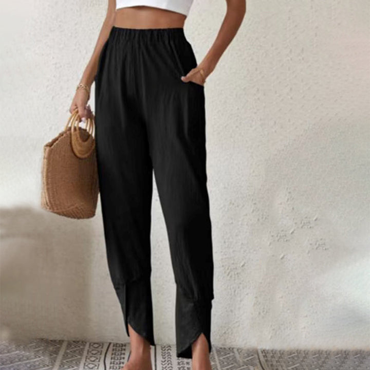 Emily-Johanna | Hose mit ausgefranstem Saum